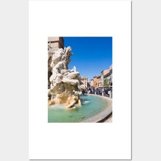 Fountain by Bernini Posters and Art